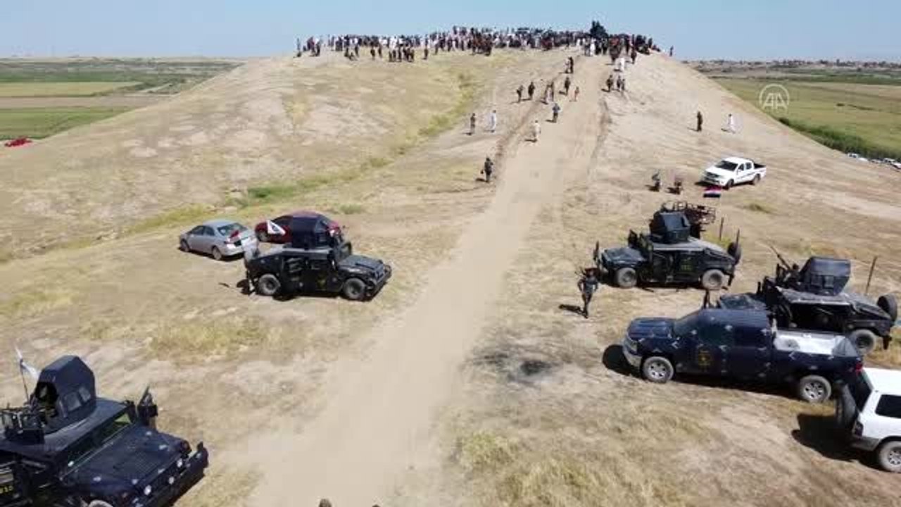Irak güçlerinden Kerkük'ün güneyinde terör örgütü DEAŞ'a operasyon