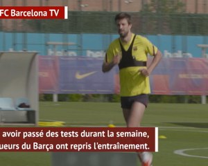 Coronavirus - Griezmann, Messi & les stars du Barça de retour à l'entraînement !