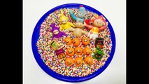 CHOCOLATE Pumpkin Counting with TELETUBBIES and IN THE NIGHT GARDEN Toys-