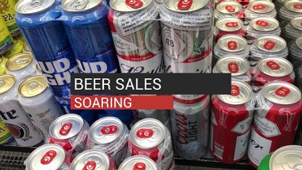 Beer Sales Soaring