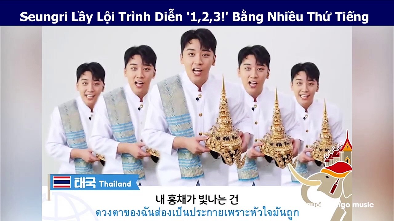 Seungri Lầy Lội Trình Diễn '1,2,3!' Bằng 10 Thư Tiếng