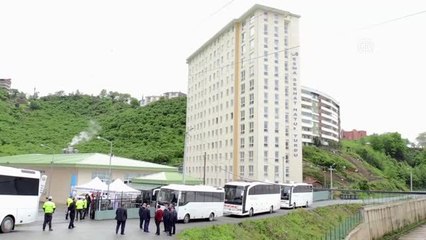 Karantina süresi dolan 312 kişi evlerine uğurlandı
