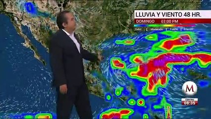 El clima para hoy 8 de mayo, Abimael Salas