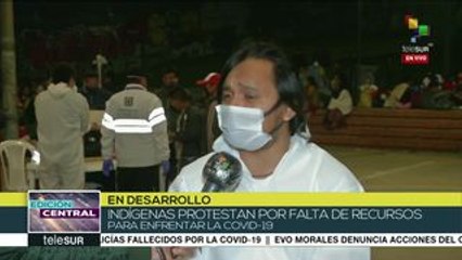 Indígenas colombianos son desalojados en medio de la pandemia