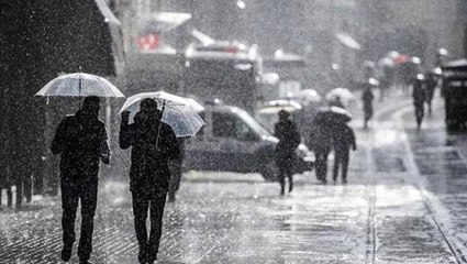 Meteoroloji, 12 il için sağanak yağış uyarısında bulundu