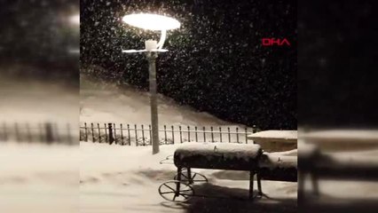 TRABZON Doğu Karadeniz'de kar sürprizi