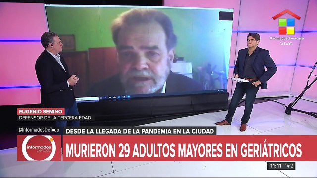 Geriátricos: 132 casos positivos en adultos mayores