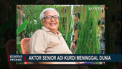 Aktor Adi Kurdi atau Abah Keluarga Cemara Meninggal Dunia
