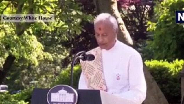 Hindu Priest Invited By Donald Trump Recites Vedic Prayer At White House