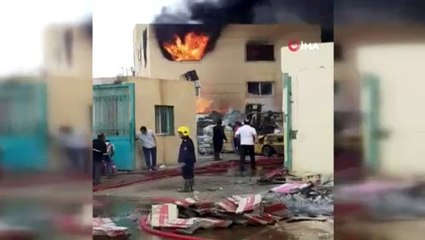 Mısır'da fabrika yangını: 3 yaralı