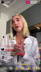 Dua Lipa qan live ne Instagram