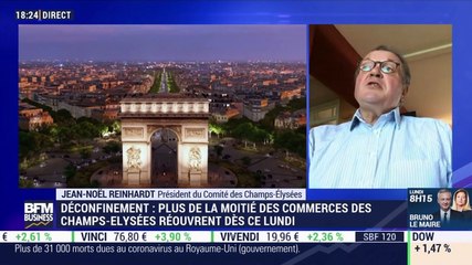 Édition spéciale: Réouverture de plus de la moitié des commerces des Champs-Élysées dès le déconfinement - 08/05