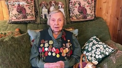 Zinaida Korneva já venceu os nazis e agora combate a pandemia