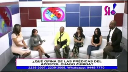 Seguidor intenta besar al Apostol Santiago zuniga  y el asi reaciona