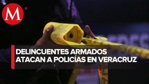 Ataque a policías estatales en Veracruz deja 3 muertos y 4 heridos