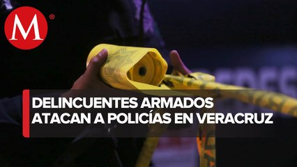 Ataque a policías estatales en Veracruz deja 3 muertos y 4 heridos