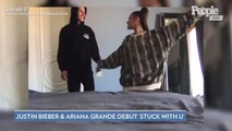 Justin Bieber & Ariana Grande Debut 'Stuck with U' Video Featuring Celebs & Songstress' Boyfriend