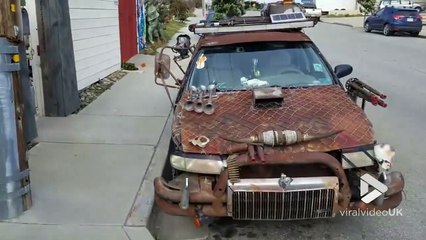 Ce conducteur est un gros fan de Mad Max