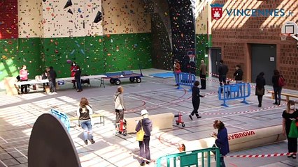 Distribution de masques par la ville de Vincennes