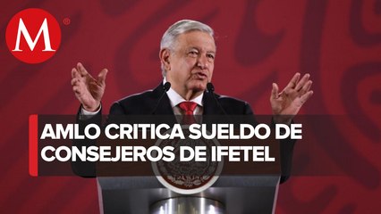 “Cuesta más de mil millones"; AMLO critica estructura del IFT