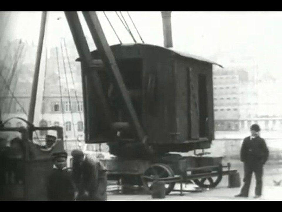 Embarquement d'un cheval (Embarcando a un caballo) [1896]