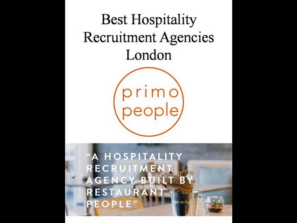 Best Hospitality Recruitment Agencies London