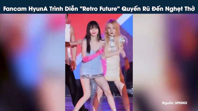 HyunA khiến fan rụng tim hàng loạt với video nhún nhảy cực quyến rũ trên đường phố