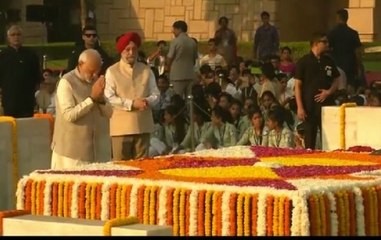 Gandhi Jayanti: India pays tribute to Mahatma Gandhi