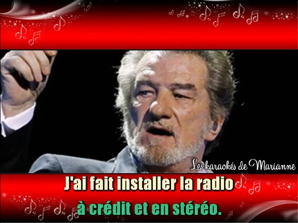 KARAOKE EDDY MITCHELL - A crédit, en stéréo