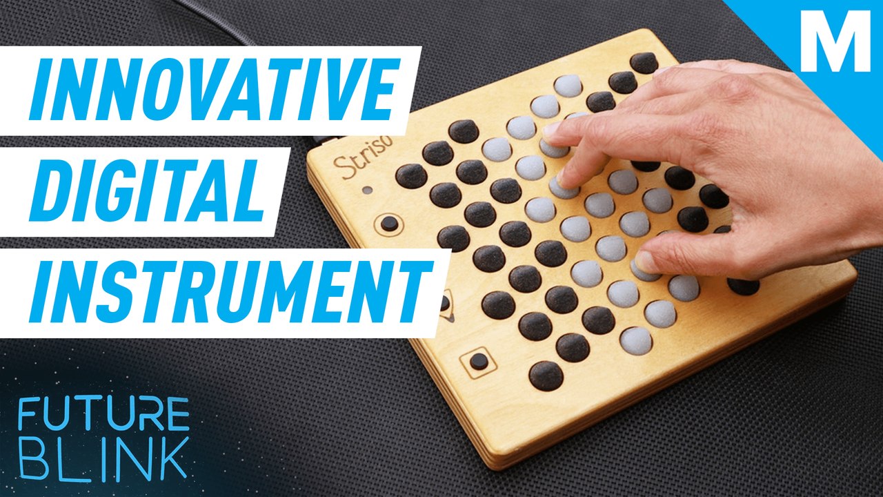 This isn't a checkers board, it's actually a musical instrument— Future Blink