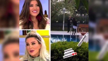 Seren Serengil'in Olay Paylaşımı - Bircan Bali'nin Eşi Elinde Rakıyla İftarda!