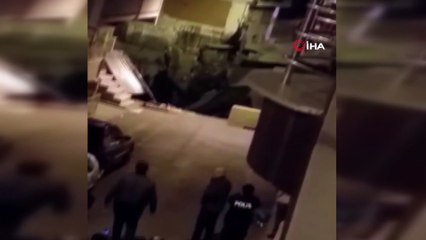 Esenler'de yolun ve istinat duvarının çökme anına ilişkin yeni görüntüler ortaya çıktı