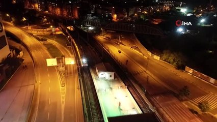 İlk yurtiçi yük treni iki kıta arası geçiş yaptı