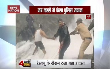 Here's how police saved drowning man in Maharashtra's Pune