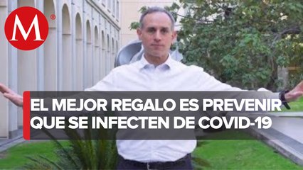 Hugo López-Gatell desea un excelente Día de las Madres en sana distancia