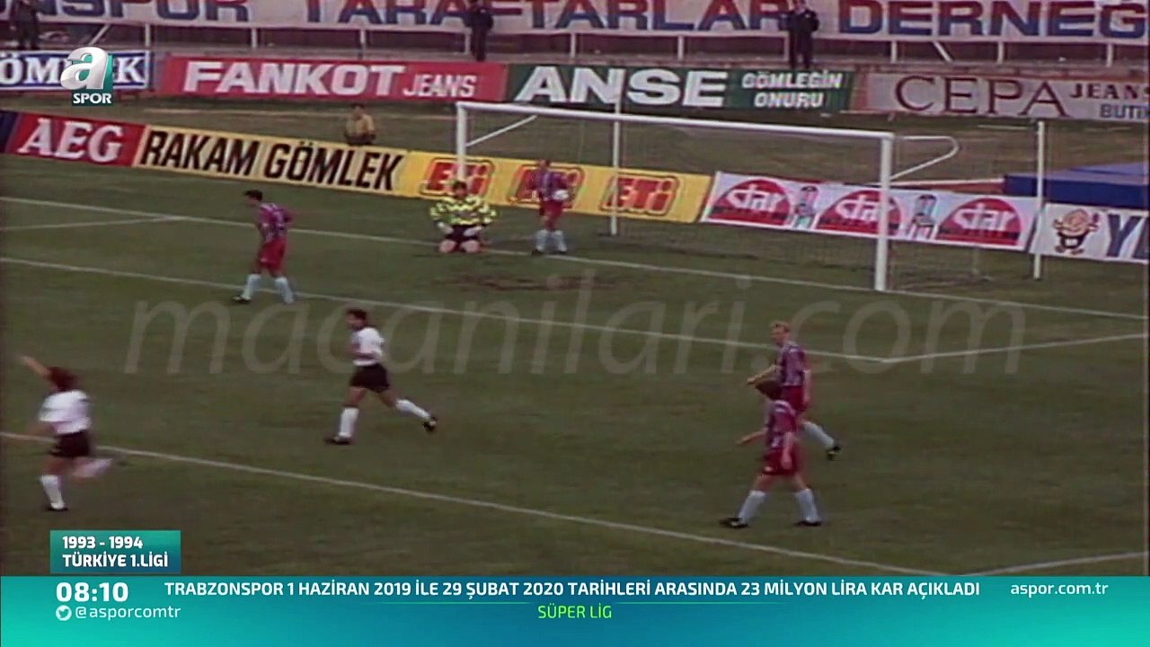 [HD] 17.04.1994 - 1993-1994 Turkish 1st League Matchday 26 Trabzonspor 4-2 Beşiktaş + Before & Post-Match Comments