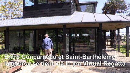 Confinement: Morvan et Miossec, un duo improbable pour une régate virtuelle