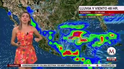 El clima para mañana 9 de mayo, con Jessica de Luna