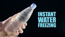 5 Amazing Water Experiments & Tricks - Instant Water Freezing