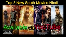 Top 5 New South Movies Hindi dubbed Available on YouTube