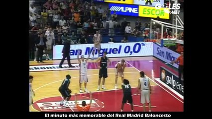 El minuto más memorable del Real Madrid Baloncesto