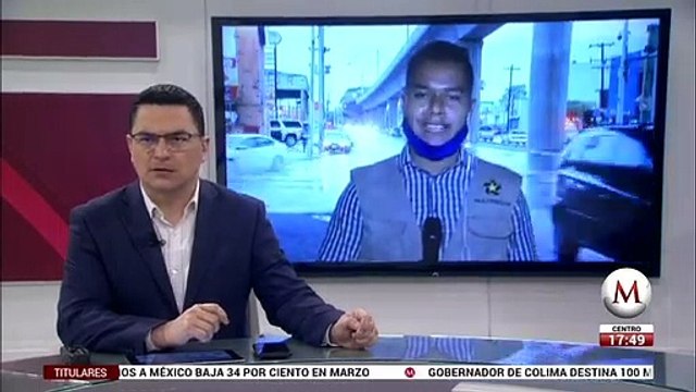 Trombas y tornados causan destrozos en Monterrey