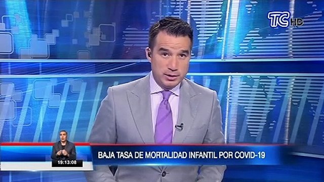 Baja tasa de mortalidad infantil por covid 19