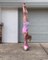 Girl Does Handstand and Gymnastics on Hoverboard