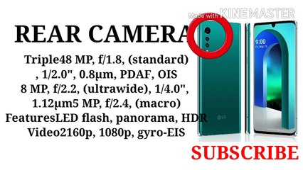 LG VELVET 5G//FULL SPECIFICATIONS 