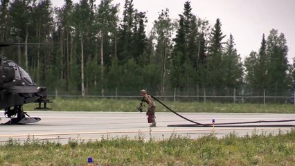 F-22 Raptors & Apache Gunships • Hot Pit & FARP
