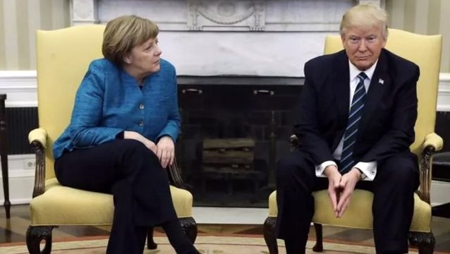 Batı dünyasında siyaset yine hareketli! Trump'tan Merkel'e İkinci Dünya Savaşı telefonu