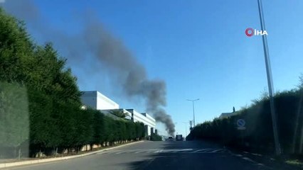 - Kocaeli'de bir tekstil fabrikasında yangın çıktı