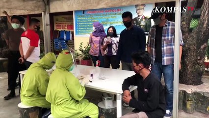 Maling di Rumah Pasien Corona, Perampok ini Jalani Rapid Test