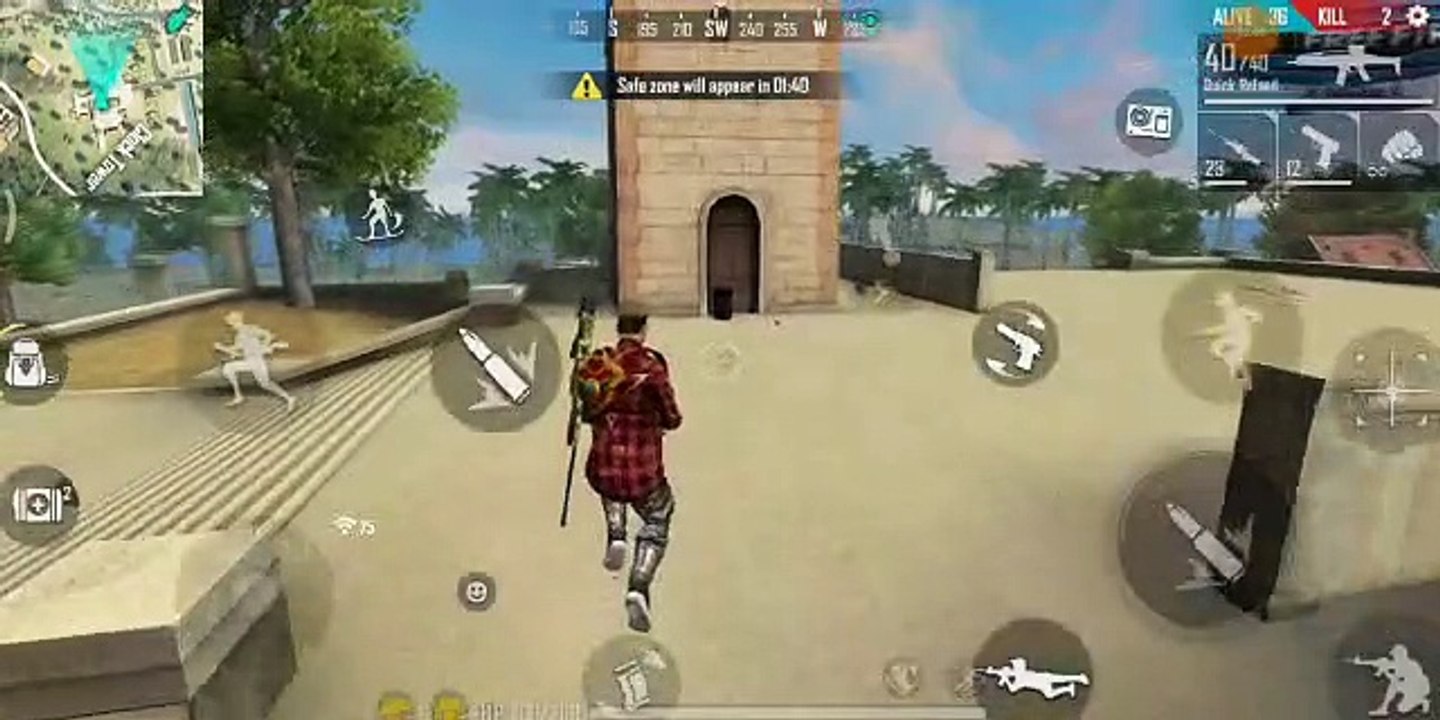 Free fire op gameplay
